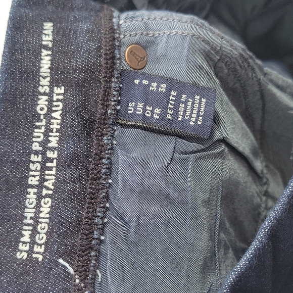 Lands' End Semi High Rise Jeggings NWT SZ 4 - Picture 8 of 14